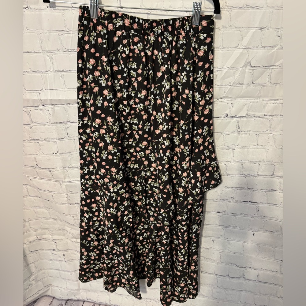 BTFBM Women 2026 Spring Summer Long Skirts Dress Boho Floral asymetrical skirt